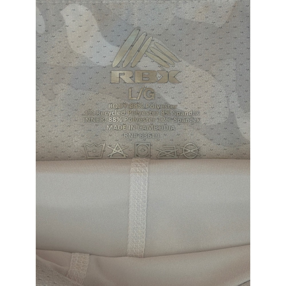 RBX Womens Camo Active Skort Grey White Tennis Golf Skirt Size Large Pockets - Picture 4 of 8